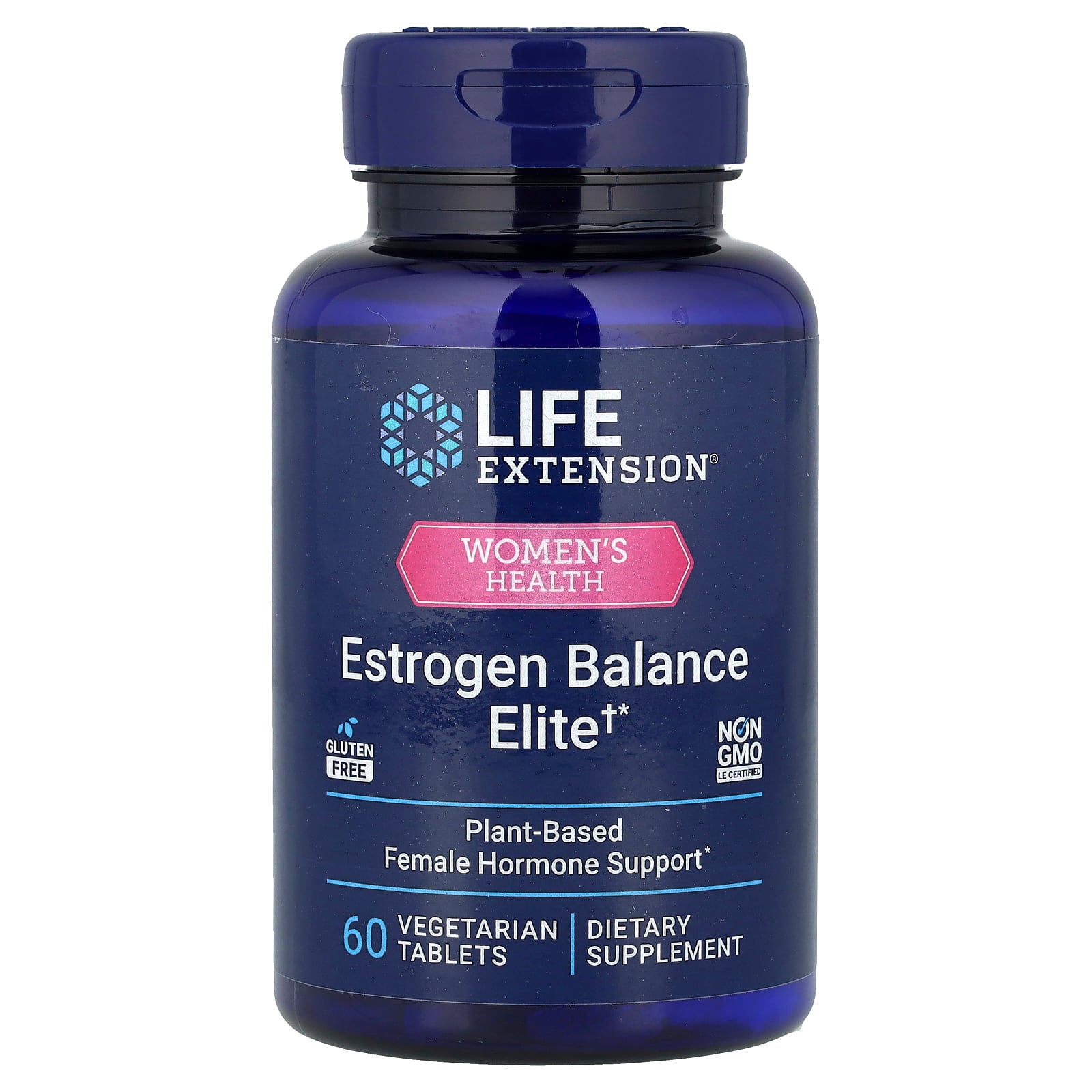 Life Extension (라이프익스텐션), 여성 건강, Estrogen Balance Elite, 베지 정제 60정