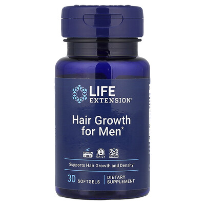 Product Image for Life Extension, Hair Growth for Men, 30 Softgels