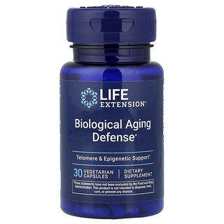 Life Extension, Biological Aging Defense, 30 Vegetarian Capsules (100 mg per Capsule)