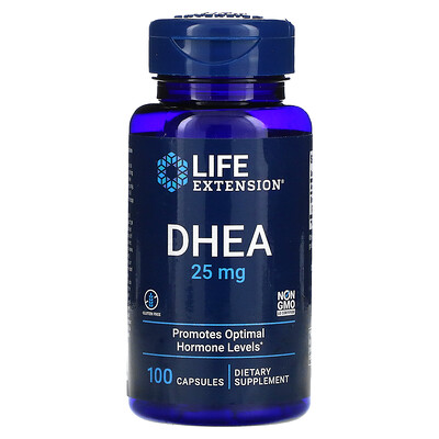 

Life Extension, DHEA, 25 mg, 100 Capsules