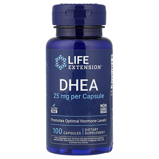 Life Extension, DHEA, 25 mg, 100 capsules