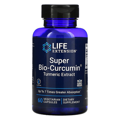 Life Extension Super Bio-Curcumin, 60 Vegetarian Capsules