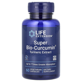 Life Extension, Super Bio-Curcumin, Turmeric Extract, 60 Vegetarian Capsules