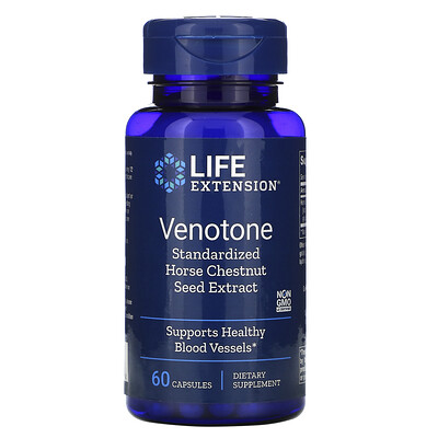 Life Extension Venotone, 60 капсул