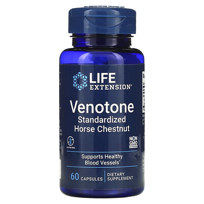 

Life Extension Venotone Standardized Horse Chestnut 60 Capsules