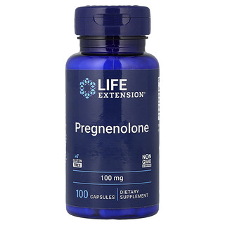 Life Extension, 孕烯醇酮胶囊，100 毫克，100 粒装