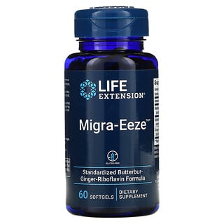 Life Extension, Migra-Eeze, 60 كبسولة هلامية