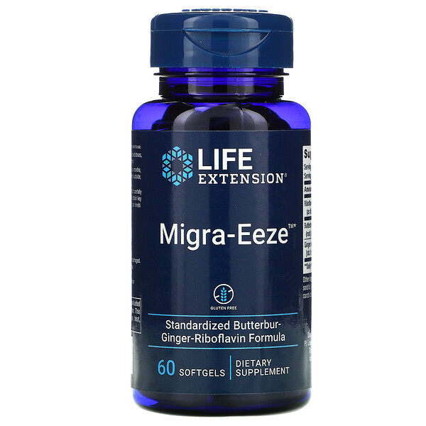 Life Extension‏, Migra-Eeze, 60 Softgels