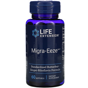 Отзывы о Лайф Экстэншн, Migra-Eeze, 60 Softgels