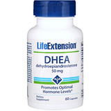 Life Extension, ДЭА (дегидроэпиандростерон ) 50 мг, 60 капсул отзывы