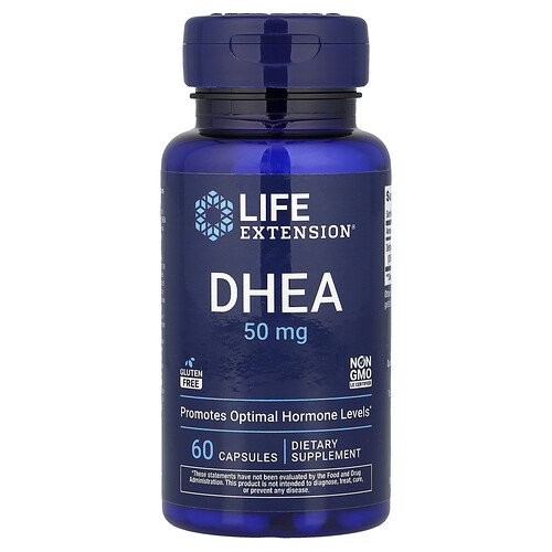 Life Extension Dhea Supplement Vitamin | 50 mg | 60 Caps