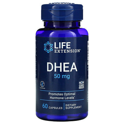 

Life Extension, DHEA, 50 mg, 60 Capsules