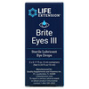 Life Extension, Brite Eyes III 配方滴眼液，2 小瓶，每瓶 0.17 盎司（5 毫升）