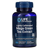 Life Extension, мегаэкстракт зеленого чая, с низким содержанием кофеина, 100 вегетарианских капсул