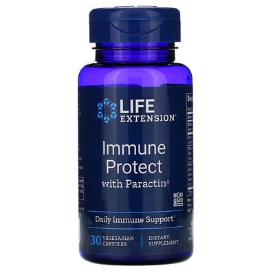 Life Extension Immune Protect with PARACTIN, 30 Vegetarian Capsules