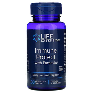 Лайф Экстэншн, Immune Protect with Paractin, 30 Vegetarian Capsules отзывы