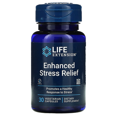 

Life Extension эффективное снятие стресса, 30 вегетарианских капсул
