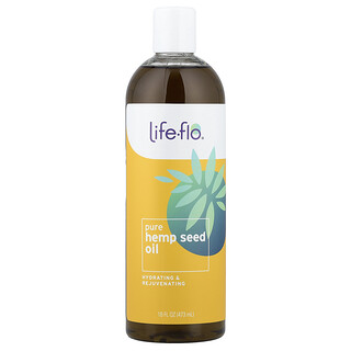 Life-flo, Pure hennepzaadolie, 473 ml