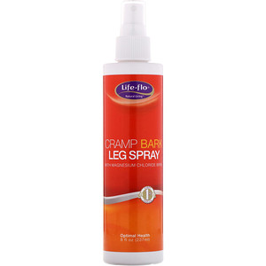 Лайф Фло Хэлс, Cramp Bark Leg Spray, with Magnesium Chloride Brine, 8 fl oz (237 ml) отзывы