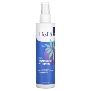 Life-flo, Spray d’huile de magnésium pur, 237 ml