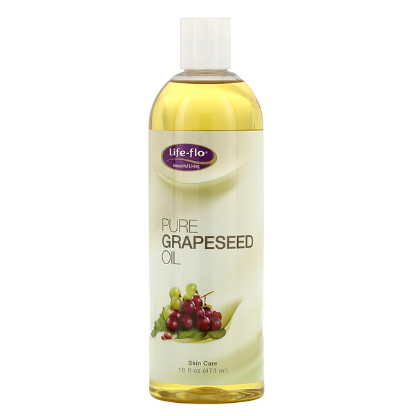 Life-flo‏, Pure Grapeseed Oil, 16 fl oz (473 ml)