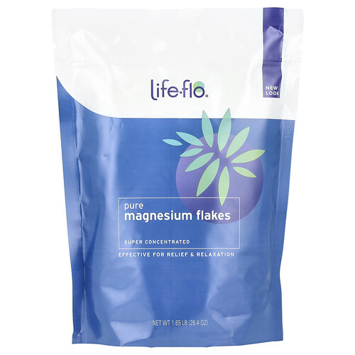 Life-flo Pure Magnesium Flakes, 1.65 lb (26.4 oz)