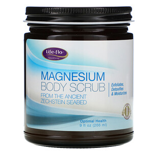 Отзывы о Лайф Фло Хэлс, Magnesium Body Scrub, 9 fl oz (266 ml)