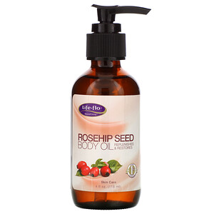 Отзывы о Лайф Фло Хэлс, Rosehip Seed Body Oil, Skin Care, 4 fl oz (118 ml)