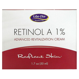 Life-flo, Rétinol A 1 %, Crème de revitalisation avancée, 50 ml