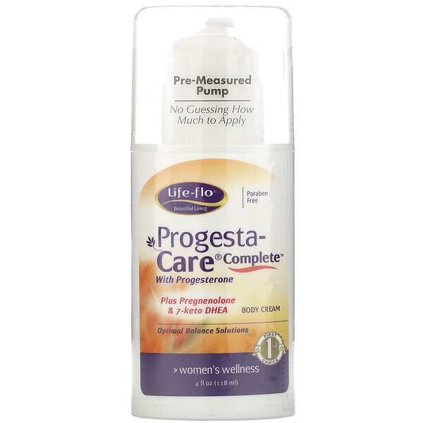 Life-flo‏, Progesta-Care Complete, 4 oz (118 g)