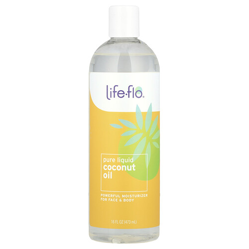 Life-flo, Čistý tekutý kokosový olej, 473 ml
