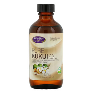 Отзывы о Лайф Фло Хэлс, Pure Kukui Oil, Skin Care, 4 fl oz (118.3 ml)