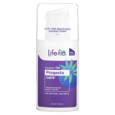 

Life-flo, Progesta Care, Progesterone Body Cream, 4 fl oz (118 ml)