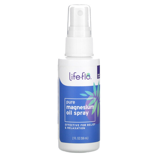 Life-flo‏, Pure Magnesium Oil Spray, 2 fl oz (59 ml)