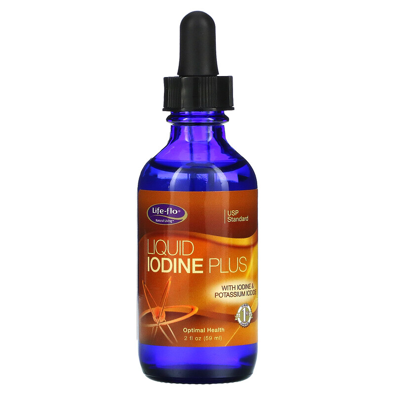 Life-flo, Liquid Iodine Plus, 2 fl oz (59 ml) - iHerb