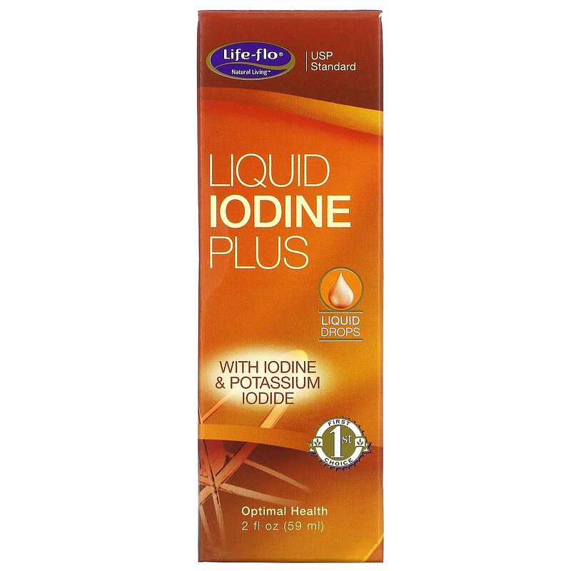 Life-flo, Liquid Iodine Plus, 2 fl oz (59 ml) - iHerb