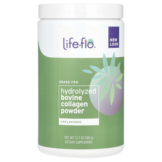 Life-flo, 草飼水解膠原蛋白肽粉，原味，12.7 盎司（360 克）
