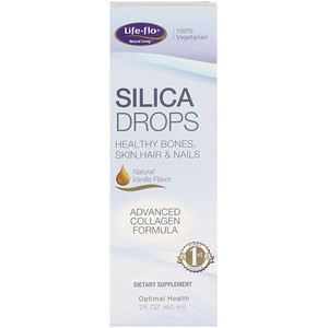 Отзывы о Лайф Фло Хэлс, Silica Drops, Natural Vanilla Flavor, 2 fl oz (60 ml)