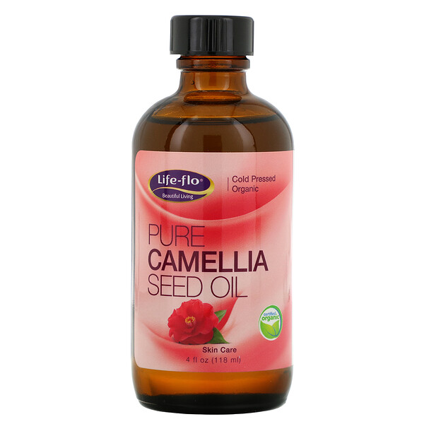 Pure Camellia Seed Oil, 4 fl oz (118 ml)