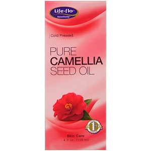 Life Flo Health, Беспримесное масло семян камелии, 4 ж. унц. (118 мл)