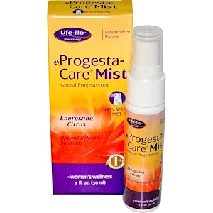 Life Flo Health, Progesta-Care Mist, заряжающий энергией цитрус, 30 мл