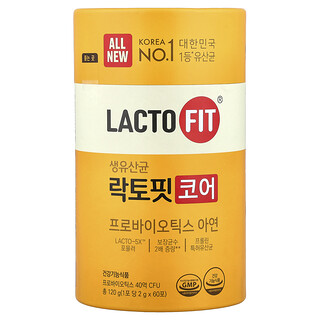 Lactofit, Probiotic, Core, 60 Sticks, (2 g) Each