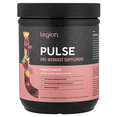 Pulse, передтренувальний напій, фруктовий пунш, 490 г