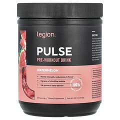 Pulse, передтренувальний напій, кавун, 472 г