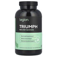 Triumph, спортивні мультивітаміни для чоловіків, 240 вегетаріанських капсул