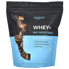 Whey+, порошок сироваткового протеїну, шоколад і арахісова паста, 966 г (2,13 фунта)