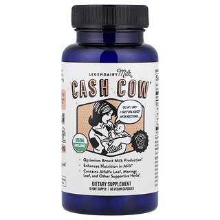 Legendairy Milk, Cash Cow®, 60 Vegan Capsules