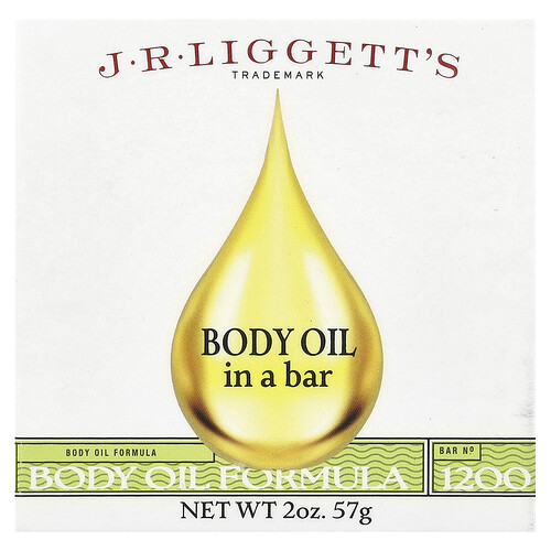 J.R. Liggett's, Body Oil In A Bar, Körperöl in Riegel, 57 g (2 oz.)