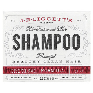 J.R. Liggett's, Shampooing à l'ancienne, Formule originale, 99 g