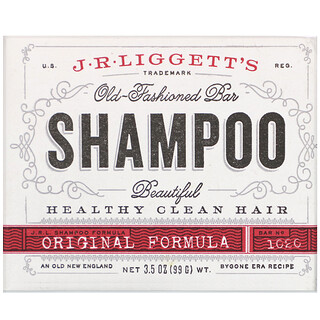 J.R. Liggett's, Old Fashioned Shampoo Bar, Original Formula, 3.5 oz (99 g)